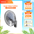 Quạt treo có remote Nanoco model NWF1612RC (3 cấp độ gió, công suất 47W). 