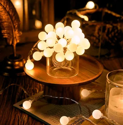 Christmas Decorations Snowflake String Light Lantern Set Sale Star Santa Claus LED Strip Lighting Indoor Ornaments House Party needs Fairy Lights With Battery Home Decor Xmass Lights Curtain Style
