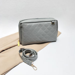 Dompet wanita polos kulit sintetis tempat uang dan hp travel organizer jumbo pouch kosmetik cewek