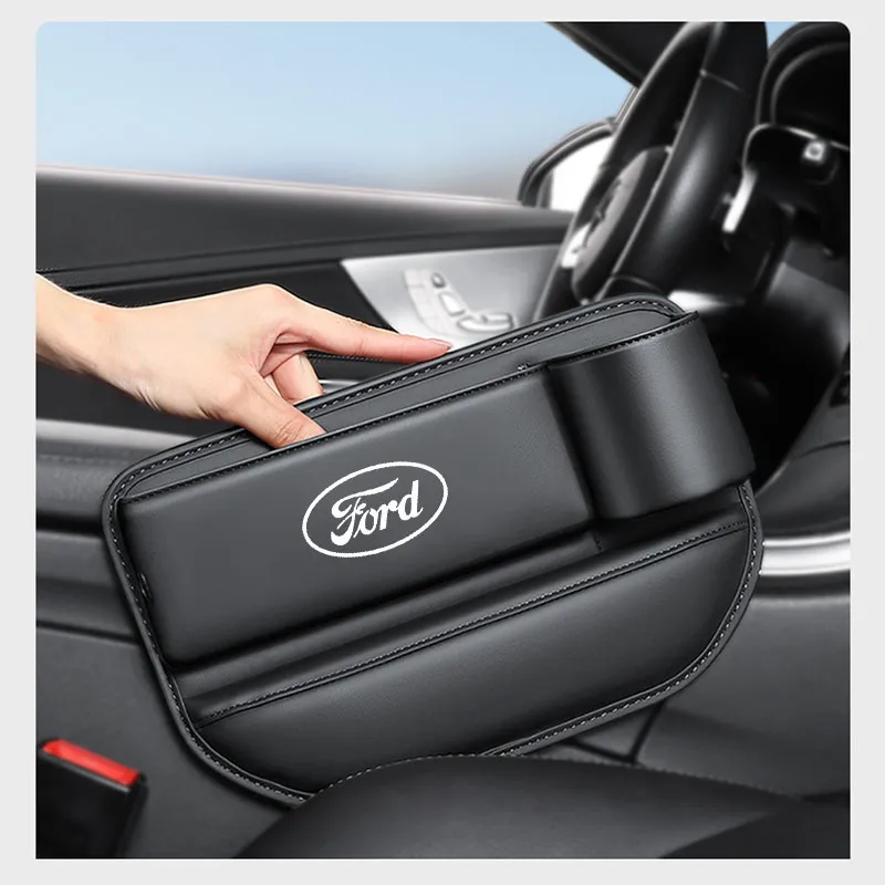 Car seat gap filler with cup holder hotsell