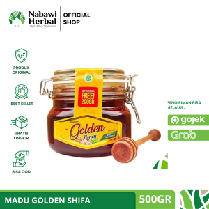 GOLDEN HONEY - Madu Golden Shifa Syifa Honey 500gr (Free 200gr)