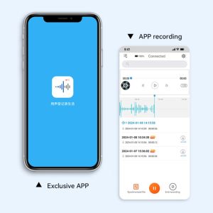 STTWUNAKE Mini voice activated recorder hidden recording listening digital device