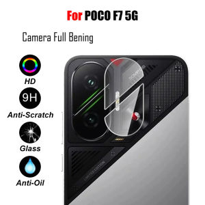 Tempered Glass Camera For Xiaomi Poco F7 5G Anti Gores Camera Full Belakang Handphone