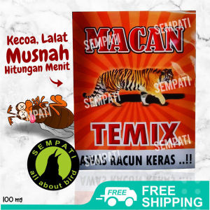 SEMPATI Temix Macan Racun Tikus Babi Hutan Temik Themix Original Asli Ukuran Kecil Ampuh Usir Basmi Hama Mati Seketika