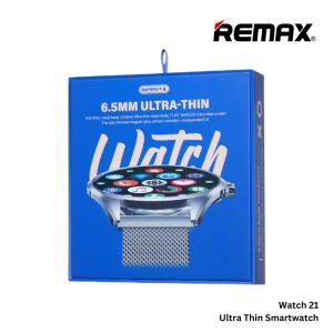 Remax Watch 21 Ultra Thin iP67 Waterproof Smartwatch - Stainless Steel