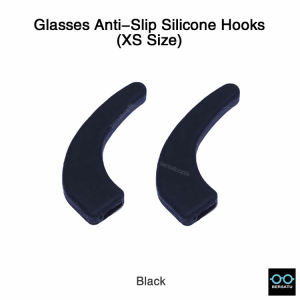 Silicone Ear Hooks Comfortable Glasses Anti-Slip Ear Hook/ Spek Kaki Bingkai Cermin Mata Sangkuk untuk Spot (XS Size)