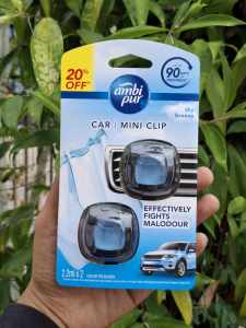 (แพ็คคู่)Ambi Pur แอมบิเพอร์ น้ำหอมรถยนต์ 2.2 มล. : เลือกกลิ่นได้6กลิ่น