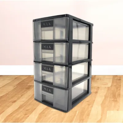 Maxware 2/3/4/5 Tier A4 Drawer Home Office Stationary Drawer Laci Simpanan Laci A4 Desk Organiser Drawer Storage Cabinet
