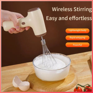 Multifunctional Mini Electric Hand Mixer rechargeable Egg Beater  Hand Kitchen Handheld Blender