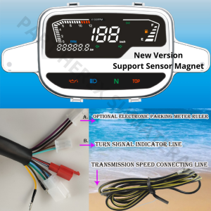 Speedometer Digital Yamaha vega r lama Crypton FIZR F1ZR V 110 ZHE POSWAN Forceone