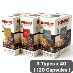KIMBO Bestseller Coffee Capsules 120CT | Nespresso Compatible
