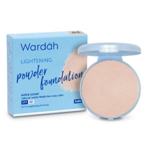 Wardah Flawless Makeup Lightening Powder Foundation SPF 15 B Refill 12 gr