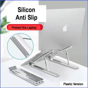 Foldable Laptop Stand Holder  7 Levels ABS or Aluminium Adjustable PC Computer Notebook Tablet Stand Support for 10-16 inch