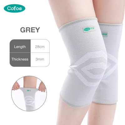 Cofoe A Pair Sport Breathable Knee Guard Protector Support Brace Pad Knee Pain Knee Support Care Elastic Sleeve