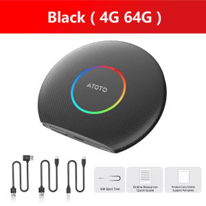 ATOTO Car AI TV Box Ring Kit Smart Android System 4G+64G Wireless Apple Carplay Android Auto Car Radio Stereo Play CarWave CB6