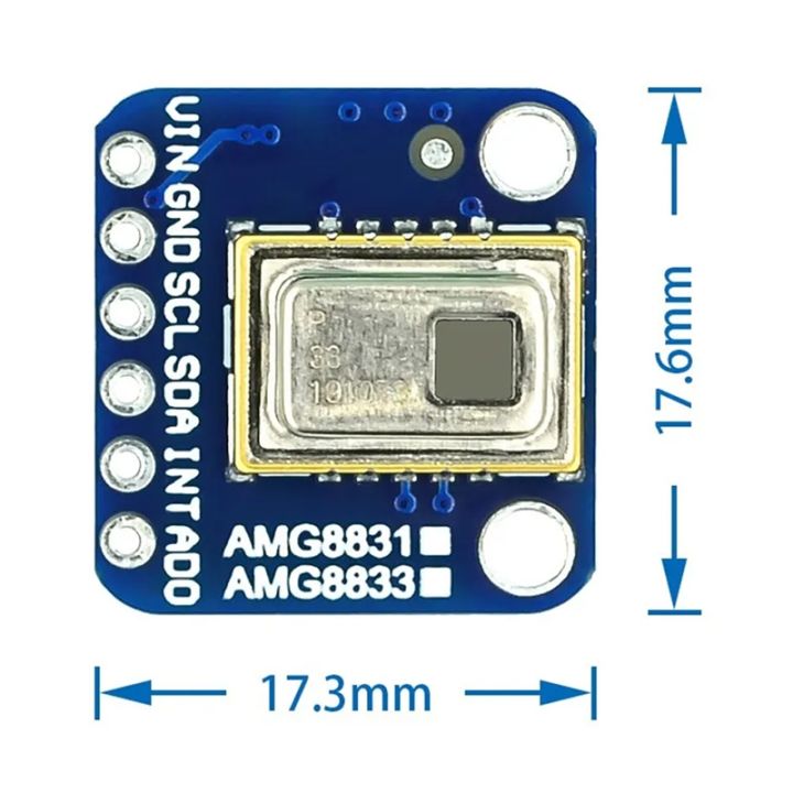 Retail AMG8833 IR 8x8 Thermal Imager Array Temperature Sensor Module ...