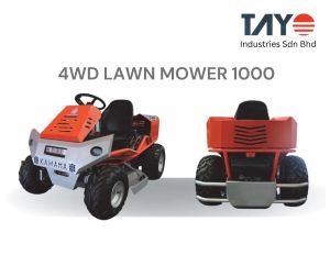 ENGINE DRIVEN 4WD LAWN MOWER