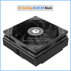 Tản nhiệt chip CPU ID-Cooling IS-47-XT cao 47mm TDP 95W 4 ống đồng Fan 9cm – 2800rpm có hỗ trợ Socket 1700 và AM5.