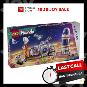 LEGO Friends 42605 Mars Space Base and Rocket (981 Pieces) Mainan Anak Perempuan Building Block Toys