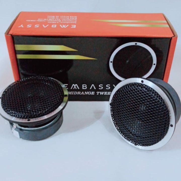 Embassy 3 Inch Midrange Tweeter Embassy 3 Inch - | Lazada Indonesia
