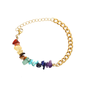 Elegant Beaded Bracelet Adjustable Chain Bracelet Elegant Wrist Trendy Stone Bracelet Present for Women Girls