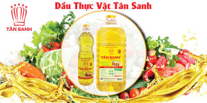 Combo 2 chai Dầu thực vật tinh luyện Tân Sanh