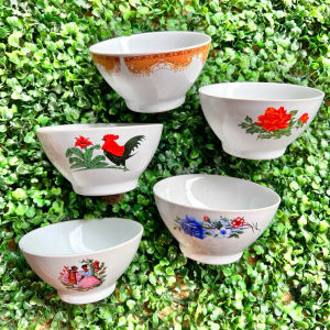 Mangkok Ayam 12cm / Mangkuk Keramik Soto Sop Bubur / Mangkuk Ayam Jago