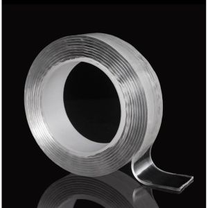 กาวสองหน้า กาวยาง กาวใสสองหน้า เทปกาว อุปกรณ์สํานักงาน/เทป- มีความเหนียวสูง#A027