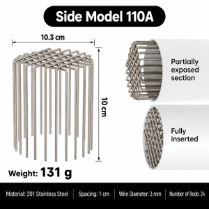 【Ready】Aitemay Stainless Steel Floor Drain Mesh Cover Anti Rat Bird Sewer Pipe Filter Kitchen Bathroom Outdoor Drain Protector Balcony Drainage Grille Net Strainer Gutter Cover 50-200CM