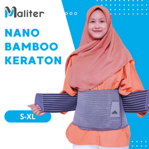 Korset Pelangsing Stagen Pasca Operasi Korset Habis Melahirkan Nano Bamboo Keraton Korset Nano Bamboo Korset Postpartum Antibakteri Aman Untuk Ibu Pasca Melahirkan Caesar / Normal KERATON Bukan MAMAWAY