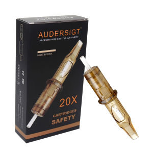 AUDERSIGT Disposable Sterilized Hawk Tattoo Tool for Tattoo Rotating Machine Tattoo Pen Liner & Shader 20Pcs/box #10