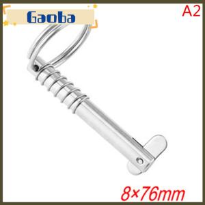 gaoba 8mm bset matel Marine lớp 316 thép không gỉ nhanh chóng phát hành pin cho thuyền bimini Top boong bản lề Marine phần cứng BOA