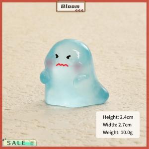 Follow Get New[Bloom Z] Mini Luminous Halloween Ghost Ornament Cartoon Doll Micro Landscape Dollhouse Model Car Interior Home Desktop Decoration