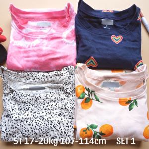 [Chọn set] SET 4 ÁO THUN BÉ GÁI OLD NAVY 1-5 TUỔI (11-20KG) VNXK SET 3-4 ÁO PHÔNG CỘC TAY MỎNG MÁT 1-5 TUỔI CỰC XINH Set 3/4 áo thun COTTON ngắn tay size nhí xuất dư xịn chất siêu mát