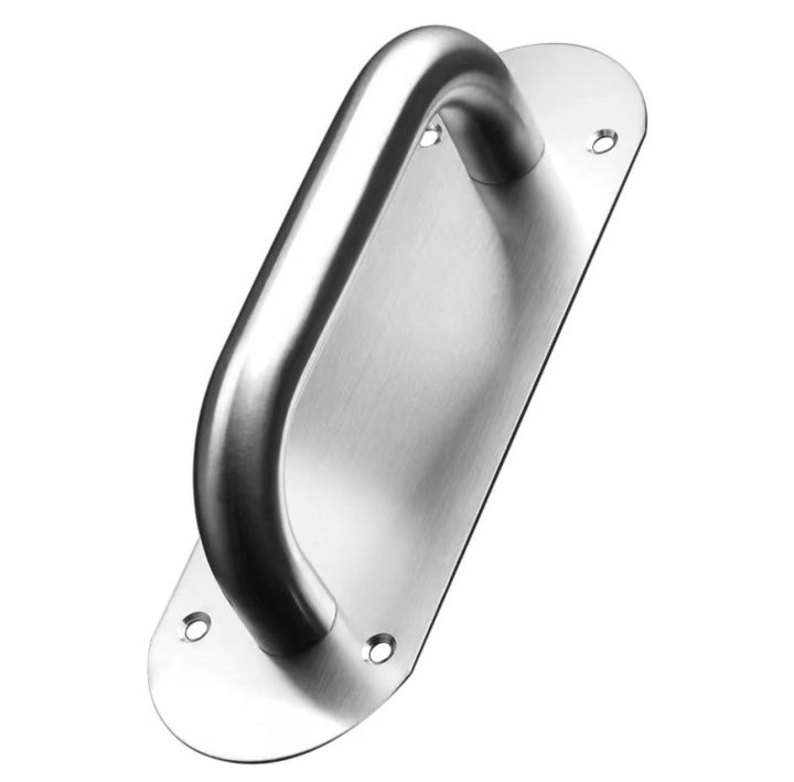 Heavy duty stainless steel frosted push pull door handle glass door ...