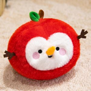 JOJO CASTLE 2025 Merry Christmas Gift Snata Claus Snowman Xmas Tree Apple Elk Plush Toy Santa Deer Doll Backrest Stuffed Festival Doll Christmas Tree Gifts for Children Kids Girls Christmas  Decor 圣诞礼物