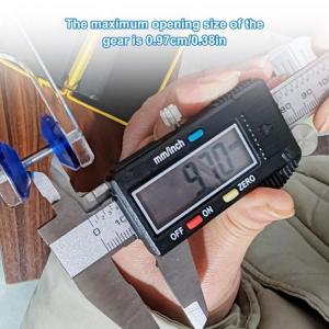 Cao biểu diễn Glass Foil burnisher công cụ hai lò xo cơ chế Tay cầm thoải mái mạnh mẽ Acrylic xây dựng