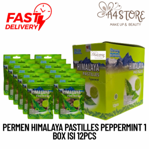 Permen Himalaya Pastilles Peppermint 1 box isi 12pcs