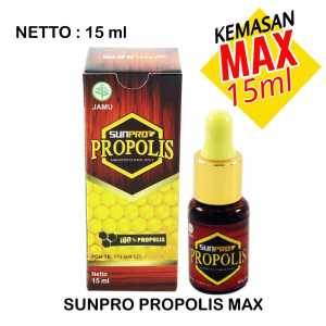 sunpro propolis - menjaga daya tahan tubuh - imunitas - sunpro max 15ml
