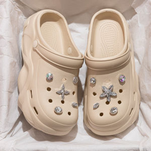 [Free Shipping] WomenS Thick-Soled Clogs For Summer Outdoor Wear 2025 New Style EVA Non-Slip And Odor-Resistant Beach Sandals For Women