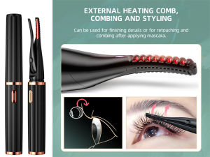 Newest Clip-on Design Electric Heated Eyelash Curler Rechargeable Long-Lasting Eyelash Curling Pen 60-80