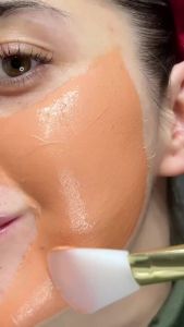 APRILSKIN Carrotene IPMP 3-Min Quick Dry Pore Caring Clay Mask Kaolin & Zinc PCA Reduces Pores & Sebum Cooling Effect Vegan Gentle Exfoliation Korean Skin Care 100g 3.52 oz.