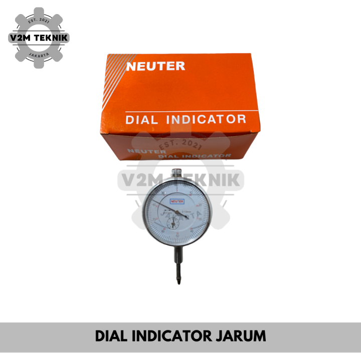 NEUTER Alat Ukur Goyangan / Dial Indicator Jarum / Dial Indikator 0.01