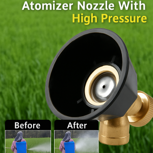 High Pressure Atomizer Nozzles Agricultural Adjustable High Pressure Spray Head Garden Lawn Vegetables Irrigation Spray Sprinkler