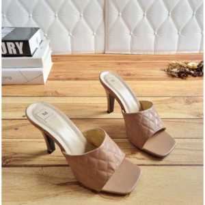 BISA COD- sandal hak tingggi 9cm heels pesta mewah/sandal high heels wanita elegasn