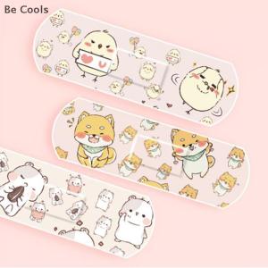 💟【Special price】💟Be Cools 120pcs/set Band-aid Pattern Adhesive Plaster Bandage Breathable Waterproof Stick