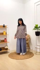 Setelan muslim anak / setelan rok cutetrik / set rok myka cutetrik