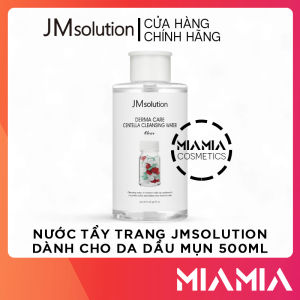 Nước Tẩy Trang JMSolution Centella Cleansing Water 500ml Chính Hãng - Nước Tẩy Trang Cho Da Dầu Mụn