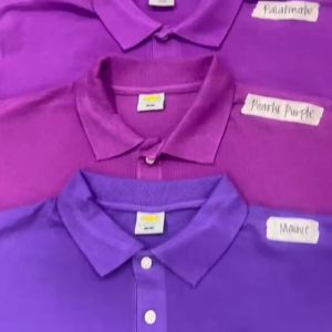 Shirt Planet Off Shade Premium Quality Plain Honeycomb Polo Collar Shirt Uniform Mens & Ladies