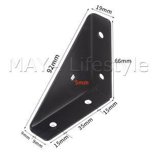 MAYA ฉากยึดเข้ามุม โครงเหล็กสแตนเลส  อุปกรณ์เสริมเฟอร์นิเจอร์ Steel corner code